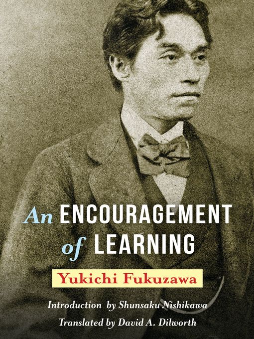 Title details for An Encouragement of Learning by Yukichi Fukuzawa - Wait list